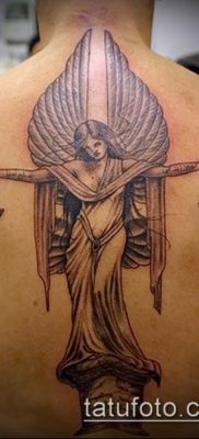 fotó Themis tetoválásról (jelentése) - példa egy érdekes tetoválási tervre - 058