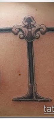 fotó Themis tetoválásról (jelentése) - egy példa egy érdekes tetoválási tervre - 052