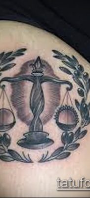 fotó Themis tetoválásról (jelentése) - egy példa egy érdekes tetoválási tervre - 002