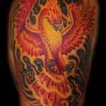 főnix tetoválás