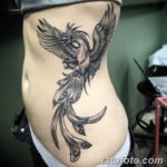 Fotó egy főnix tetoválásról lányoknak 2019.07.18. №011 - tetováló főnix lányoknak -