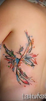 Fotó egy főnix tetoválásról lányoknak 2019.07.18. №020 - tetováló főnix lányoknak -