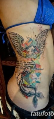 Fotó egy főnix tetoválásról lányoknak 2019.07.18. №027 - tetováló főnix lányoknak -