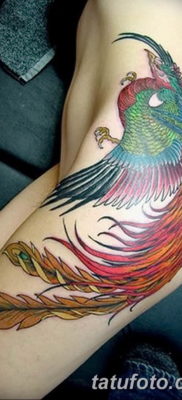 Fénykép egy főnix tetoválásról lányoknak 2019.07.18. №036 - tetováló főnix lányoknak -