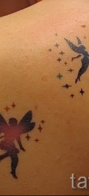 Tündér és csillag tetoválás