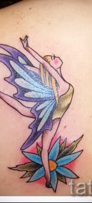 Tündér tetoválás előadó balett PA