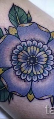 ibolya tetoválás fotója az ibolya tetoválás jelentését bemutató cikkhez - tatufoto.ru - 19