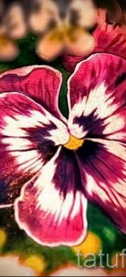 fotó lila tetoválásról az ibolya tetoválás jelentéséről szóló cikkhez - tatufoto.ru - 11