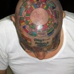 fotó zászló tetoválásról 2019.03.03. №045 - ötlet tetoválás rajzolására zászlóval -