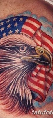 fotó zászló tetoválásról 2019.03.03. # 071 - ötlet tetoválás rajzolására zászlóval -