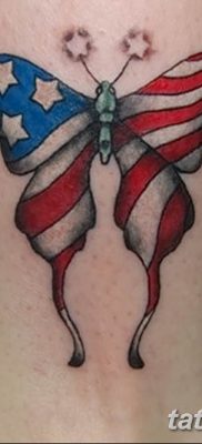 fotó zászló tetoválásról 2019.03.03. №072 - ötlet tetoválás rajzolására zászlóval -