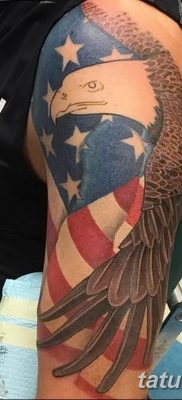 fotó zászló tetoválásról 2019.03.03. №073 - ötlet tetoválás rajzolására zászlóval -