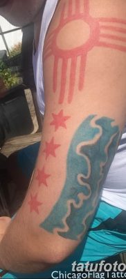 fotó zászló tetoválásról 2019.03.03. №080 - ötlet tetoválás rajzolására zászlóval -