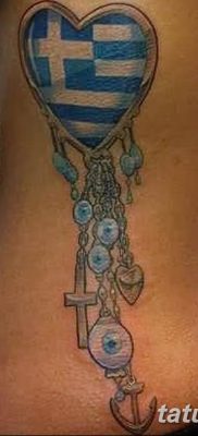 fotó zászló tetoválásról 2019.03.03. №082 - ötlet tetoválás rajzolására zászlóval -