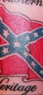 fotó zászló tetoválásról 2019.03.03. №089 - ötlet tetoválás rajzolására zászlóval -