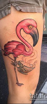 photo FLAMINGO TATTOO (وشم) (قيمة) - مثال للرسم - 021