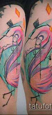 photo FLAMINGO TATTOO (وشم) (قيمة) - مثال رسم - 022