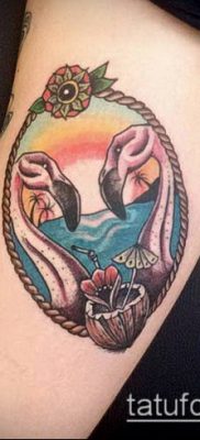 photo FLAMINGO TATTOO (وشم) (قيمة) - مثال رسم - 036
