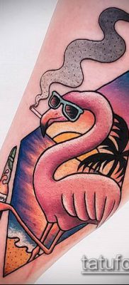 photo FLAMINGO TATTOO (وشم) (قيمة) - مثال رسم - 045