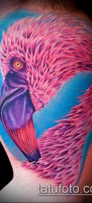 FLAMINGO TATTOO # 168 هو نسخة رائعة من التصميم يمكن استخدامها بنجاح للتحويل والتطبيق كوشم فلامنغو