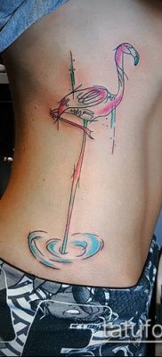 FLAMINGO TATTOO # 362 هو تصميم رائع يمكن استخدامه بسهولة للتحويل والتطبيق مثل وشم فلامنغو
