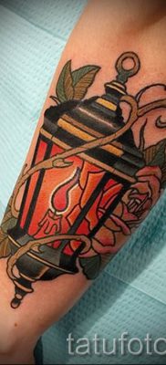 Снимка на татуировка на фенер за статия за значението на татуировка с фенер - tatufoto.ru - 60