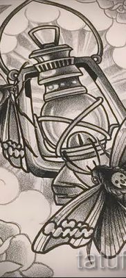 Снимка на татуировка на фенер за статия за значението на татуировка с фенер - tatufoto.ru - 49