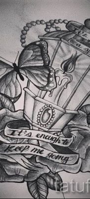 Снимка на татуировка на фенер за статия за значението на татуировка с фенер - tatufoto.ru - 46