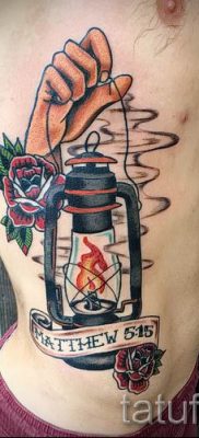 Снимка на татуировка на фенер за статия за значението на татуировка с фенер - tatufoto.ru - 41