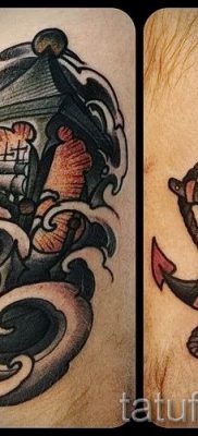 Снимка на татуировка на фенер за статия за значението на татуировка с фенер - tatufoto.ru - 23