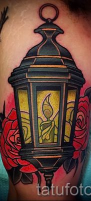 Снимка на татуировка на фенер за статия за значението на татуировка с фенер - tatufoto.ru - 21