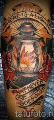 Снимка на татуировка на фенер за статия за значението на татуировка с фенер - tatufoto.ru - 14