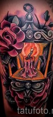 Снимка на татуировка на фенер за статия за значението на татуировка с фенер - tatufoto.ru - 12