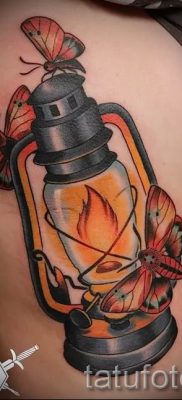 Снимка на татуировка на фенер за статия за значението на татуировка с фенер - tatufoto.ru - 7