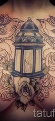 Снимка на татуировка на фенер за статия за значението на татуировка с фенер - tatufoto.ru - 3