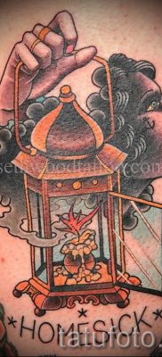 Снимка на татуировка на фенер за статия за значението на татуировка с фенер - tatufoto.ru - 1