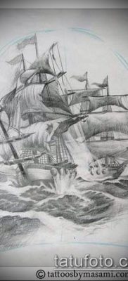 снимка TATTOO FREGATE (Tattoo) (стойност) - примерна рисунка - 002