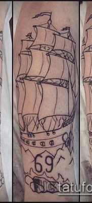 снимка TATTOO FREGATE (Tattoo) (стойност) - примерна рисунка - 039