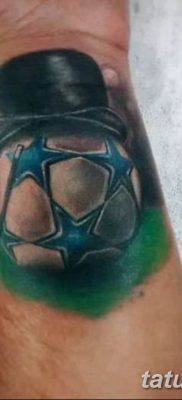 fotó focilabda 2019.03.29 №083 - tetováló futballlabda -