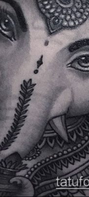 Fotó Ganesha tetoválásról - 21072017 - példa - 037 Ganesha tetoválás