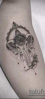 Fotó Ganesha tetoválásról - 21072017 - példa - 072 Ganesha tetoválás