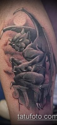 Fotó vízköpő tetoválásról (jelentése) - egy példa egy érdekes tetoválási rajzra - 017