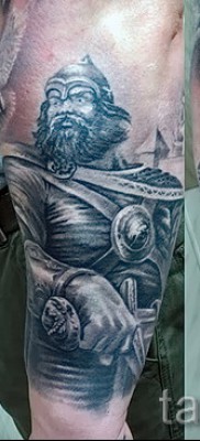 Снимка на татуировка Джордж Победоносец - 09122015 № 025