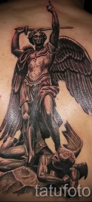 Снимка на татуировка Джордж Победоносец - 09122015 № 022