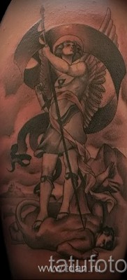 Снимка на татуировка Джордж Победоносец - 09122015 № 011