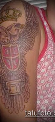 fotografija tetovaže grba (značenje) - primjer zanimljivog dizajna tetovaže - 133