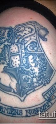 fotografija tetovaže grba (što znači) - primjer zanimljivog dizajna tetovaže - 129