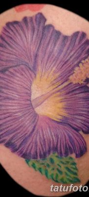 снимка на татуировка на хибискус от 20.04.2018 г. №103 - татуировка хибискус -