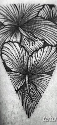 снимка на татуировка хибискус от 20.04.2018 г. №098 - татуировка хибискус -
