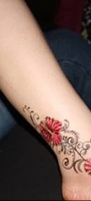 снимка на татуировка на хибискус от 20.04.2018 г. №094 - татуировка хибискус -